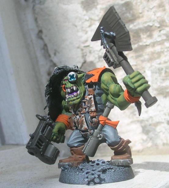 Custom Clan, Custom Klan, Orks, Warhammer 40,000 Da 1st TigaNob, WIP